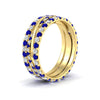 Load image into Gallery viewer, Triple Eternity Stack Ring