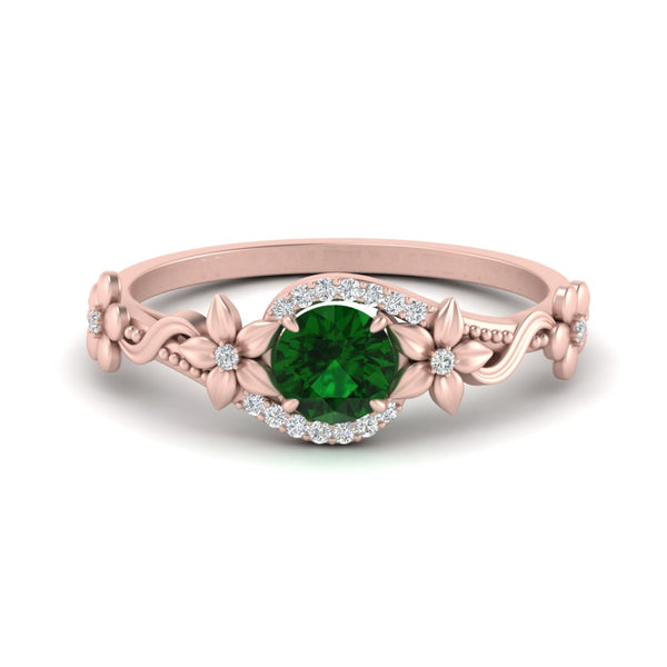 round-emerald-and-diamond-flower-engagement-ring-in-FD10057RORGEMGRANGLE3-NL-RG-GS