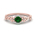 Thumbnail 52 - round-emerald-and-diamond-flower-engagement-ring-in-FD10057RORGEMGRANGLE3-NL-RG-GS