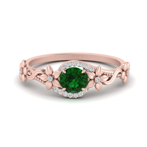round-emerald-and-diamond-flower-engagement-ring-in-FD10057RORGEMGRANGLE3-NL-RG-GS