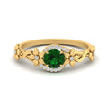 Thumbnail 32 - round-emerald-and-diamond-flower-engagement-ring-in-FD10057RORGEMGRANGLE3-NL-YG-GS