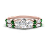 Load image into Gallery viewer, round-emerald-floating-marquise-accent-ring-with-eternity-wedding-band-in-rose-gold-FDEWB9398ROGEMGR-NL-RG_90d7ee7c-f2db-44bc-8d5c-2db22d117a3d.jpg?v=1758802282
