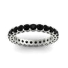 Load image into Gallery viewer, round-eternity-black-diamond-ring-for-engagement-ring-2-ctw.-in-white-gold-FD11249ROBGBLACKANGLE5-2.00CT-NL-WG