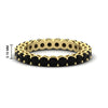 Load image into Gallery viewer, round-eternity-black-diamond-ring-for-engagement-ring-2-ctw.-in-yellow-gold-FD11249ROBGBLACK-2.00CT-NL-YG-HW