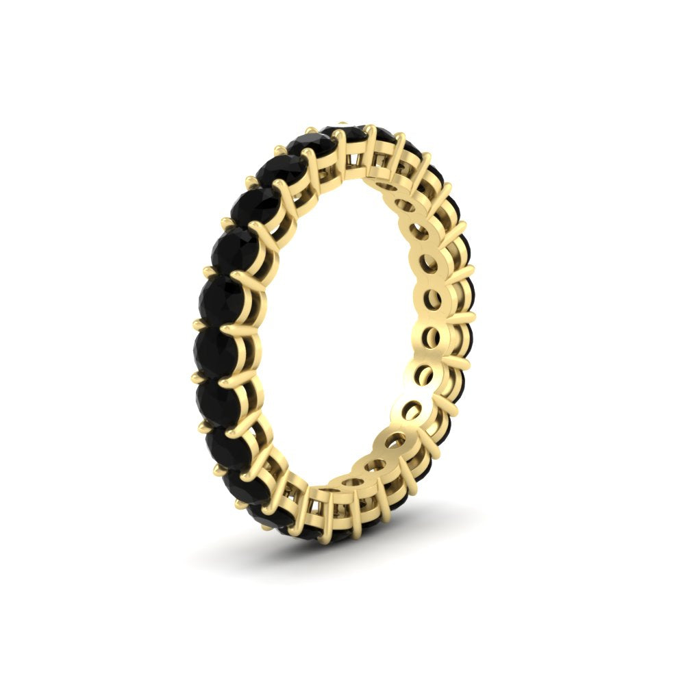 round-eternity-black-diamond-ring-for-engagement-ring-2-ctw.-in-yellow-gold-FD11249ROBGBLACKANGLE2-2.00CT-NL-YG