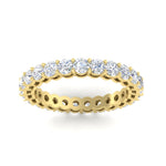 Load image into Gallery viewer, round-eternity-diamond-ring-for-engagement-ring-2-ctw.-in-yellow-gold-FD11249ROBANGLE5-2.00CT-NL-YG
