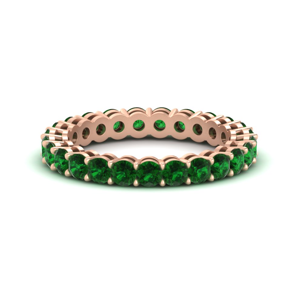 round-eternity-emerald-ring-for-engagement-ring-2-ctw.-in-rose-gold-FD11249ROBGEMGR-2.00CT-NL-RG