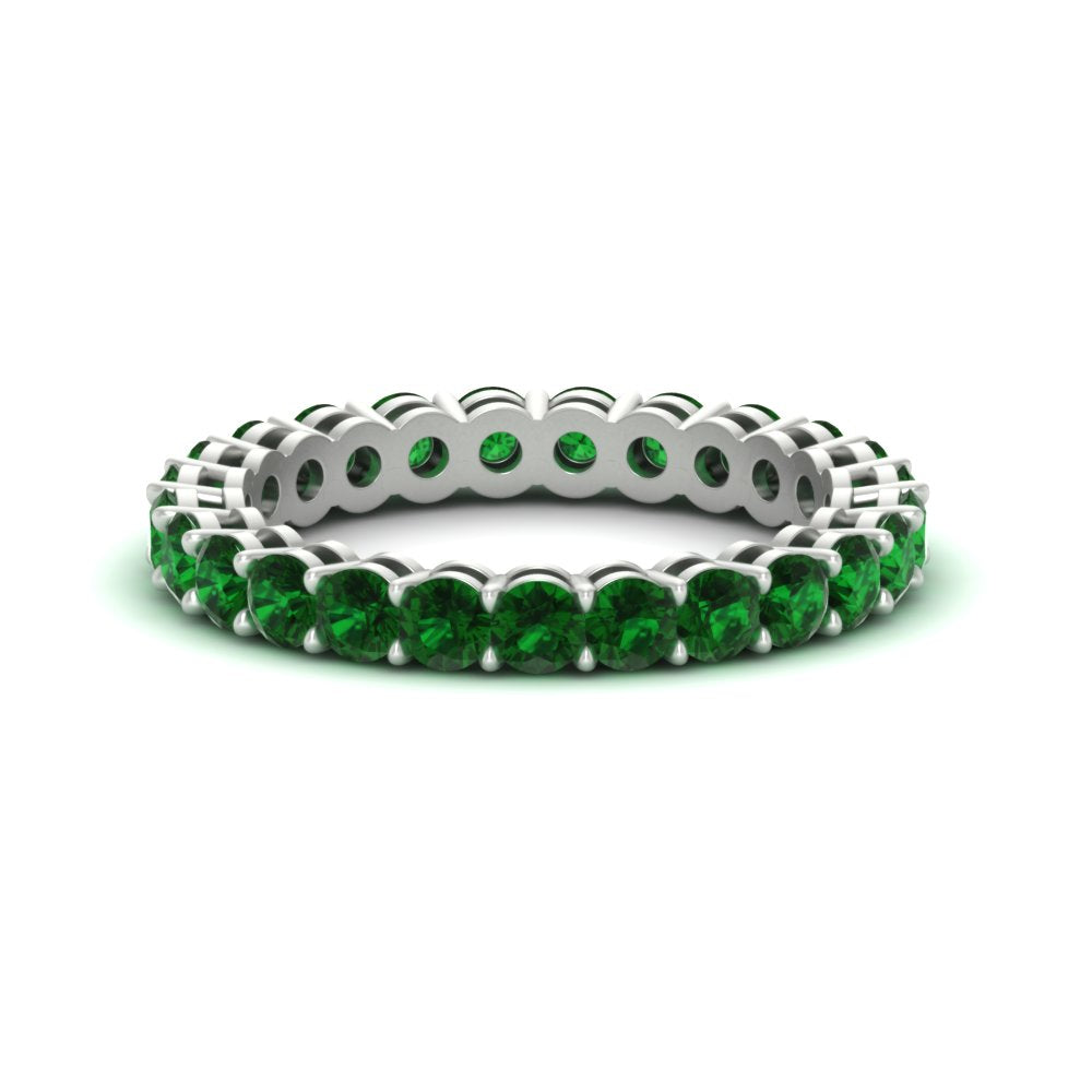 round-eternity-emerald-ring-for-engagement-ring-2-ctw.-in-white-gold-FD11249ROBGEMGR-2.00CT-NL-WG