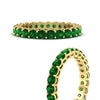 Load image into Gallery viewer, round-eternity-emerald-ring-for-engagement-ring-2-ctw.-in-yellow-gold-FD11249ROBGEMGRANGLE3-2.00CT-NL-YG