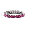 Load image into Gallery viewer, round-eternity-pink-sapphire-ring-for-engagement-ring-2-ctw.-in-white-gold-FD11249ROBGSADRPI-2.00CT-NL-WG-HW