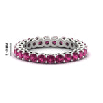 Load image into Gallery viewer, round-eternity-pink-sapphire-ring-for-engagement-ring-2-ctw.-in-white-gold-FD11249ROBGSADRPI-2.00CT-NL-WG-HW