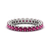 Load image into Gallery viewer, round-eternity-pink-sapphire-ring-for-engagement-ring-2-ctw.-in-white-gold-FD11249ROBGSADRPI-2.00CT-NL-WG