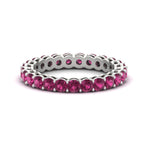 Load image into Gallery viewer, round-eternity-pink-sapphire-ring-for-engagement-ring-2-ctw.-in-white-gold-FD11249ROBGSADRPI-2.00CT-NL-WG