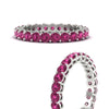 Load image into Gallery viewer, round-eternity-pink-sapphire-ring-for-engagement-ring-2-ctw.-in-white-gold-FD11249ROBGSADRPIANGLE3-2.00CT-NL-WG