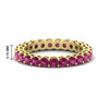 Load image into Gallery viewer, round-eternity-pink-sapphire-ring-for-engagement-ring-2-ctw.-in-yellow-gold-FD11249ROBGSADRPI-2.00CT-NL-YG-HW