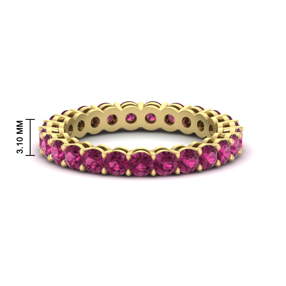 round-eternity-pink-sapphire-ring-for-engagement-ring-2-ctw.-in-yellow-gold-FD11249ROBGSADRPI-2.00CT-NL-YG-HW