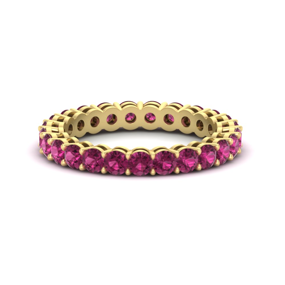 round-eternity-pink-sapphire-ring-for-engagement-ring-2-ctw.-in-yellow-gold-FD11249ROBGSADRPI-2.00CT-NL-YG