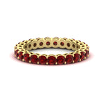 Load image into Gallery viewer, round-eternity-ruby-ring-for-engagement-ring-2-ctw.-in-yellow-gold-FD11249ROBGRUDR-2.00CT-NL-YG