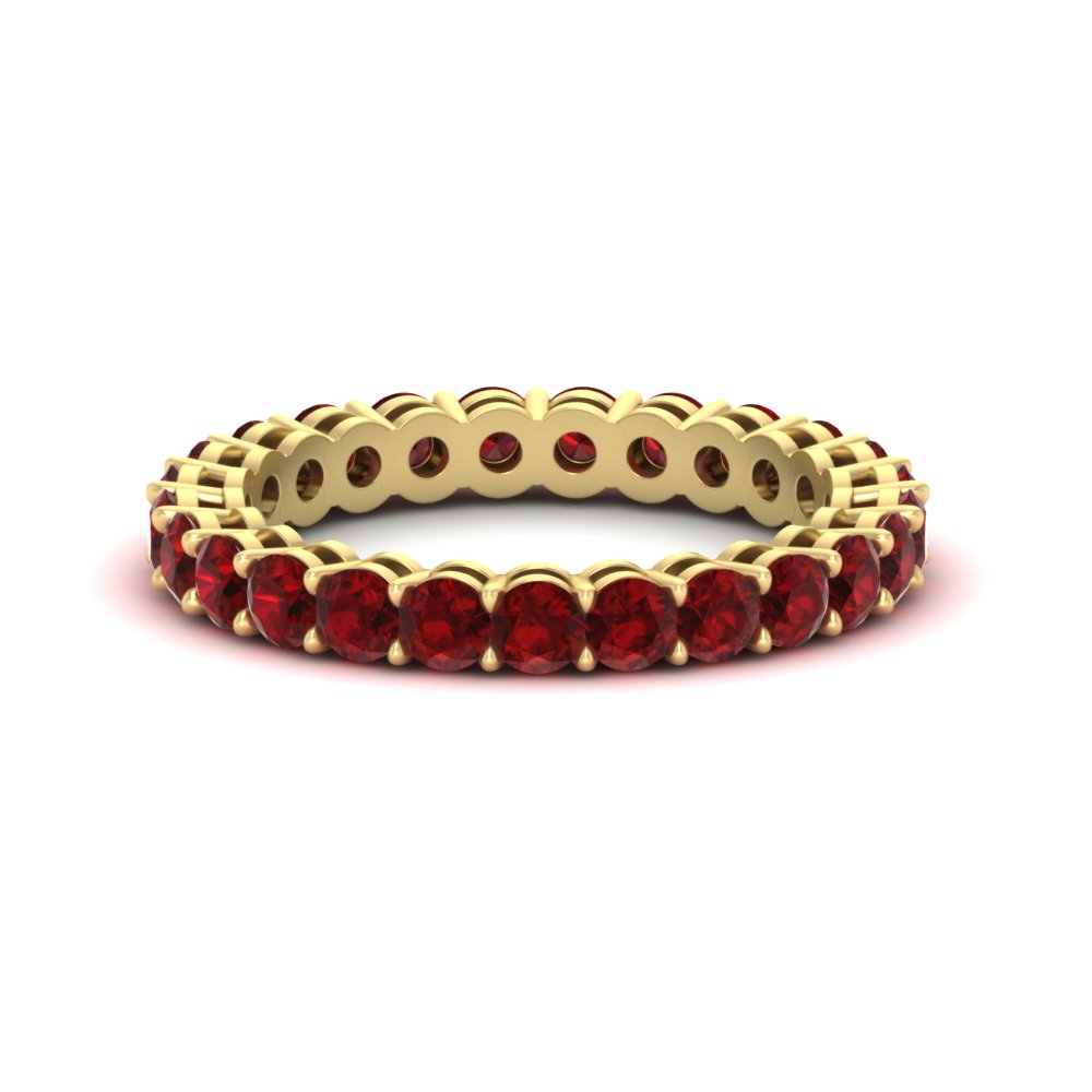 round-eternity-ruby-ring-for-engagement-ring-2-ctw.-in-yellow-gold-FD11249ROBGRUDR-2.00CT-NL-YG