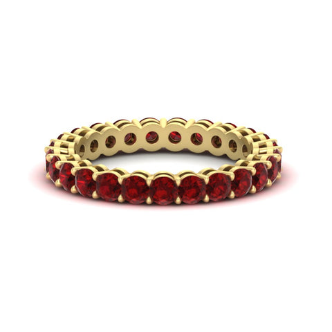 round-eternity-ruby-ring-for-engagement-ring-2-ctw.-in-yellow-gold-FD11249ROBGRUDR-2.00CT-NL-YG
