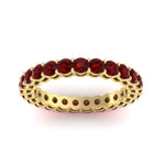 Load image into Gallery viewer, round-eternity-ruby-ring-for-engagement-ring-2-ctw.-in-yellow-gold-FD11249ROBGRUDRANGLE5-2.00CT-NL-YG
