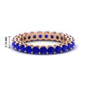 Load image into Gallery viewer, round-eternity-sapphire-ring-for-engagement-ring-2-ctw.-in-rose-gold-FD11249ROBGSABL-2.00CT-NL-RG-HW