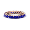 Load image into Gallery viewer, round-eternity-sapphire-ring-for-engagement-ring-2-ctw.-in-rose-gold-FD11249ROBGSABL-2.00CT-NL-RG