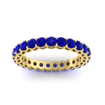 Load image into Gallery viewer, round-eternity-sapphire-ring-for-engagement-ring-2-ctw.-in-yellow-gold-FD11249ROBGSABLANGLE5-2.00CT-NL-YG