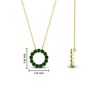 Load image into Gallery viewer, round-floating-chain-slide-emerald-Pendant-in-yellow-gold-fdpd11515gemgerangle2-nl-yg-hw.jpg?v=1761646574
