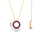 Load image into Gallery viewer, round-floating-chain-slide-pink-sapphire-Pendant-in-yellow-gold-fdpd11515gsadrpiangle2-nl-yg-hw.jpg?v=1761646575
