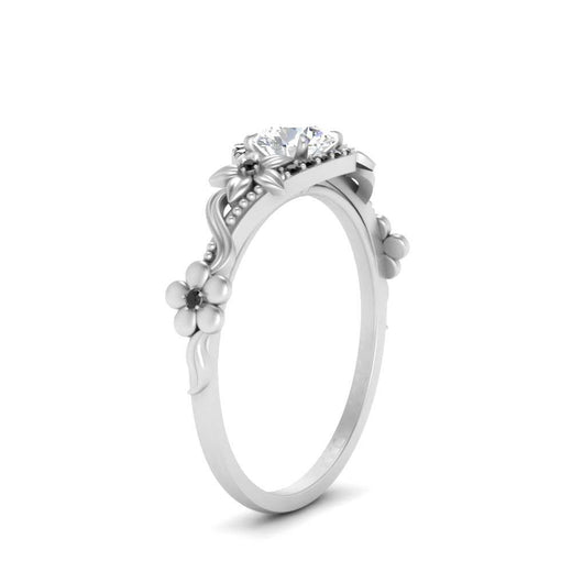 round-floral-halo-black-diamond-engagement-ring-in-FD10057RORGBLACKANGLE3-NL-WG