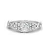 Load image into Gallery viewer, round-floral-halo-diamond-engagement-ring-in-FD10057RORANGLE3-NL-WG