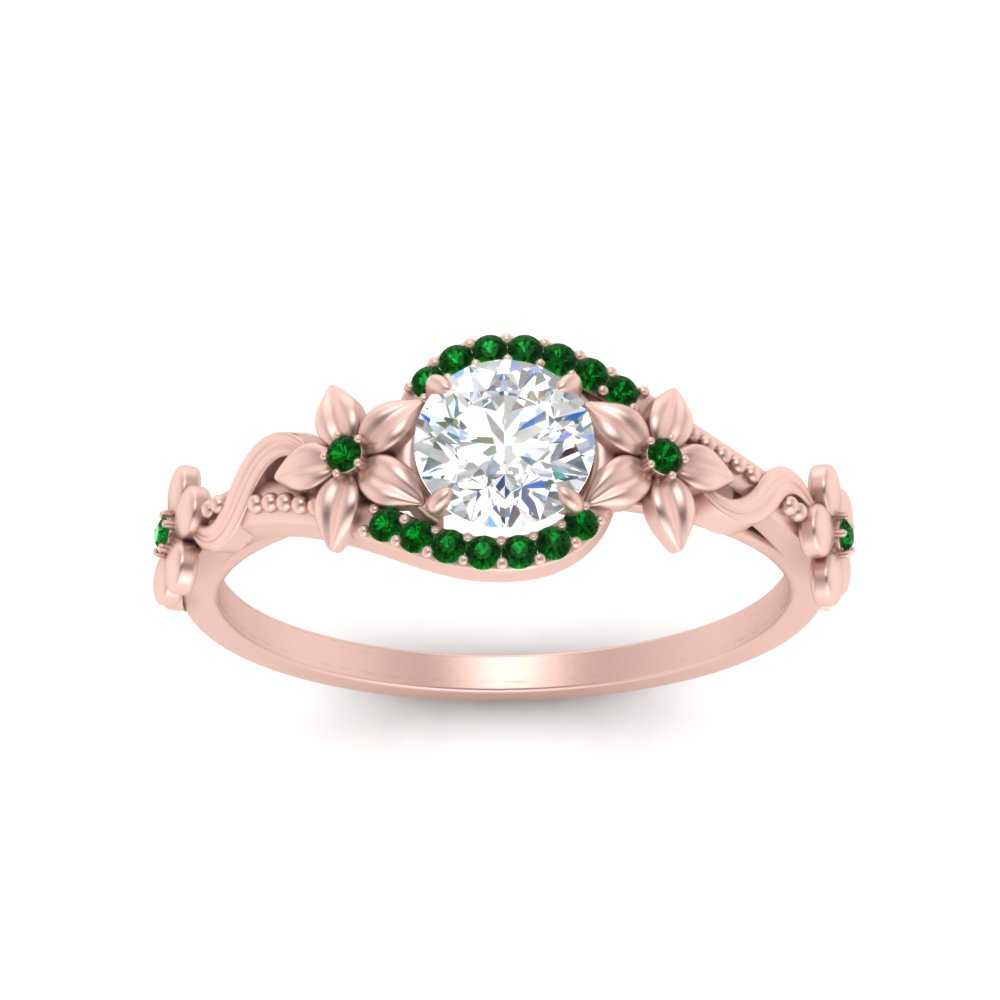 round-floral-halo-emerald-engagement-ring-in-FD10057RORGEMGRANGLE3-NL-RG
