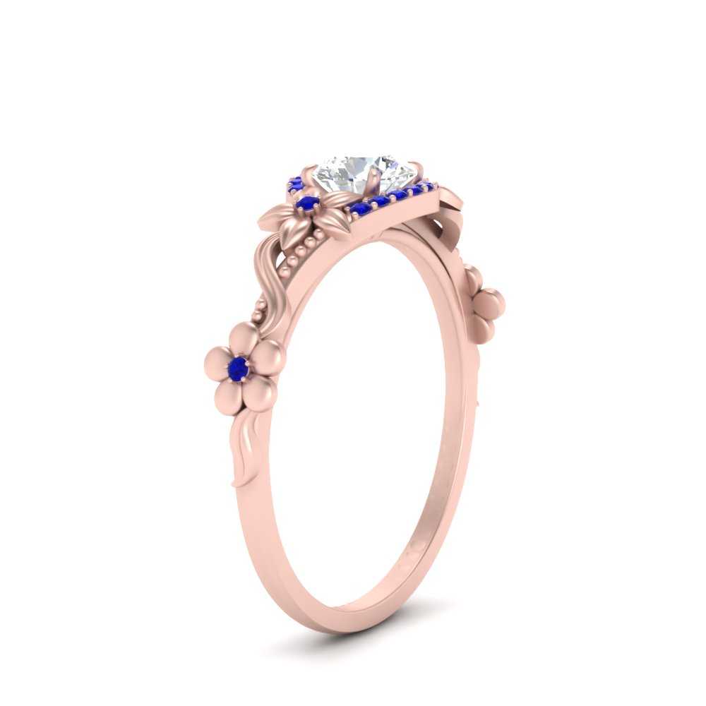 round-floral-halo-sapphire-engagement-ring-in-FD10057RORGSABLANGLE3-NL-RG