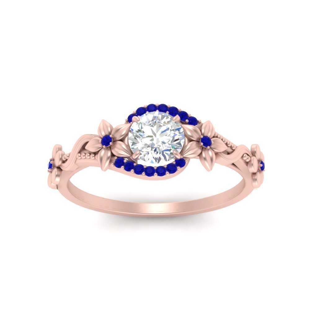 round-floral-halo-sapphire-engagement-ring-in-FD10057RORGSABLANGLE3-NL-RG