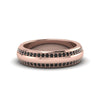 Load image into Gallery viewer, Beveled Edge Matte Eternity Mens Engagement Ring