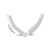 Load image into Gallery viewer, https://cdn.fascinatingdiamonds.com/FDEAR11040/round-graduated-diamond-ear-climber-in-white-gold-FDEAR11040ANGLE1-NL-WG.jpg