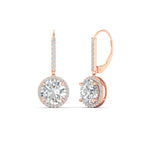 Load image into Gallery viewer, round-halo-3-carat-diamond-drop-earrings-in-rose-gold-FDEAR11235RO-3.00-CT-NL-RG.jpg
