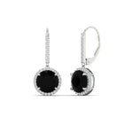 Load image into Gallery viewer, round-halo-3-carat-diamond-drop-earrings-with-black-onyx-in-white-gold-FDEAR11235ROGBLACK-3.00-CT-NL-WG.jpg
