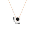 Thumbnail 3 - round-halo-black-diamond-1-carat-necklace-in-FDPD10984GBLACK-1.00CT-NL-RG-CS