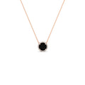 Thumbnail 2 - round-halo-black-diamond-1-carat-necklace-in-FDPD10984GBLACK-1.00CT-NL-RG-CS