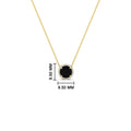 Thumbnail 83 - round-halo-black-diamond-1-carat-necklace-in-FDPD10984GBLACK-1.00CT-NL-YG-CS
