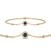 round-halo-chain-black-diamond-bracelet-in-FDBRC9637GBLACKANGLE2-NL-YG