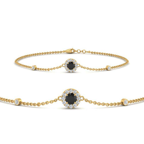 round-halo-chain-black-diamond-bracelet-in-FDBRC9637GBLACKANGLE2-NL-YG