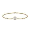 Thumbnail 4 - round-halo-chain-diamond-bracelet-in-fdbrc9637-fancy-1-yg