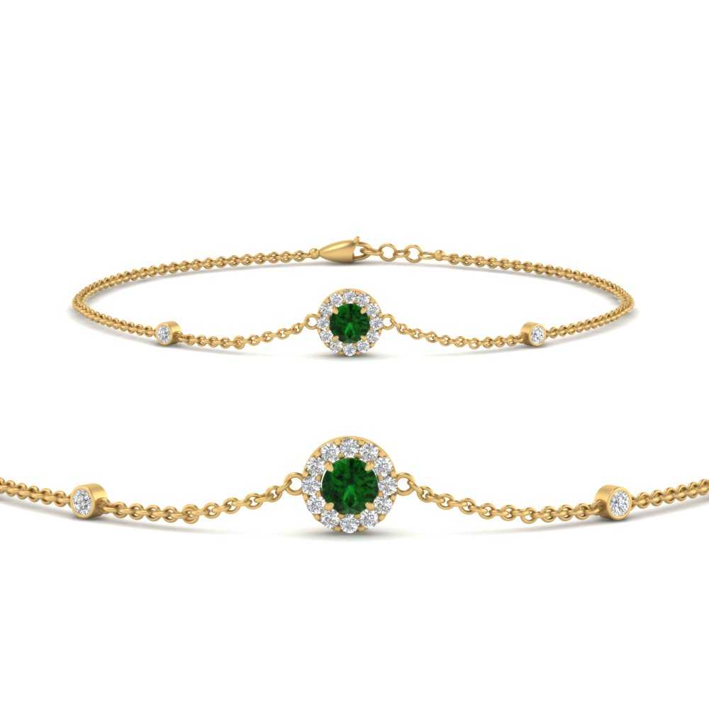 round-halo-chain-emerald-bracelet-in-FDBRC9637GEMGRANGLE2-NL-YG