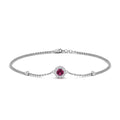 Thumbnail 21 - round-halo-chain-pink-sapphire-bracelet-in-FDBRC9637GSADRPIANGLE2-NL-WG