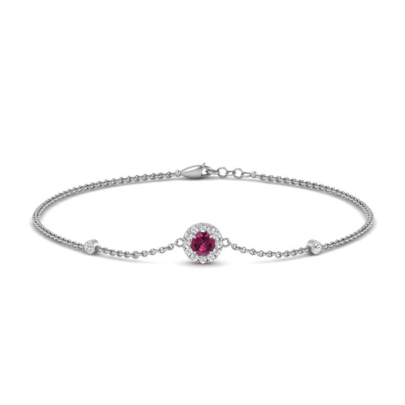 round-halo-chain-pink-sapphire-bracelet-in-FDBRC9637GSADRPIANGLE2-NL-WG