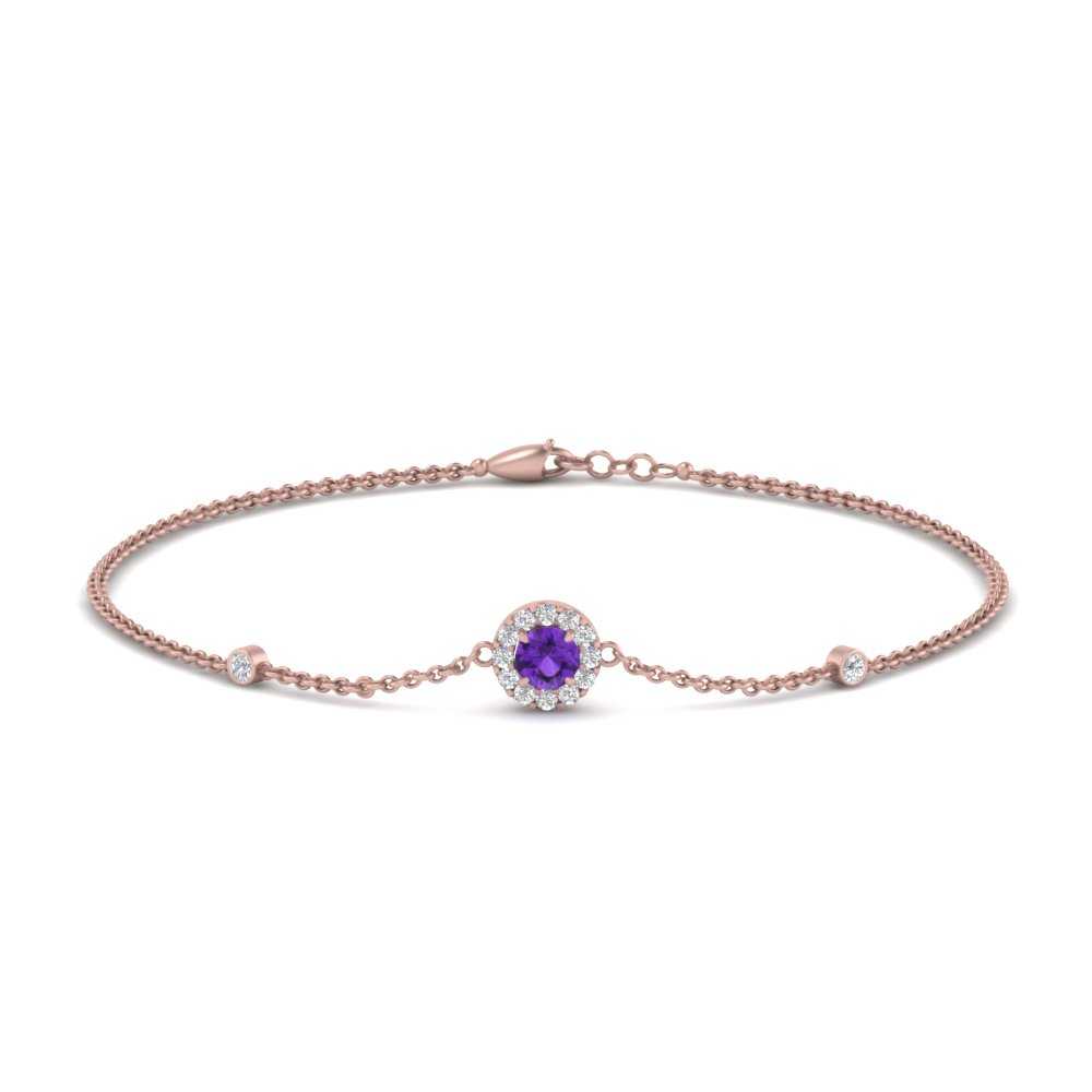 round-halo-chain-purple-topaz-bracelet-in-FDBRC9637GVITOANGLE2-NL-RG