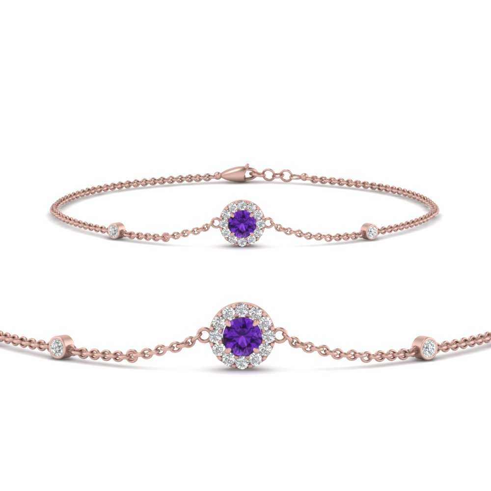 round-halo-chain-purple-topaz-bracelet-in-FDBRC9637GVITOANGLE2-NL-RG